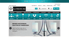 Desktop Screenshot of illuminationslightingonline.com